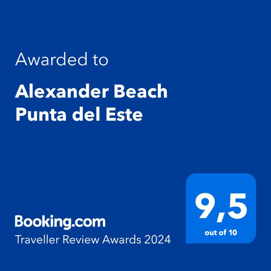 Alexander Beach Punta Del Este Apartment Екстериор снимка